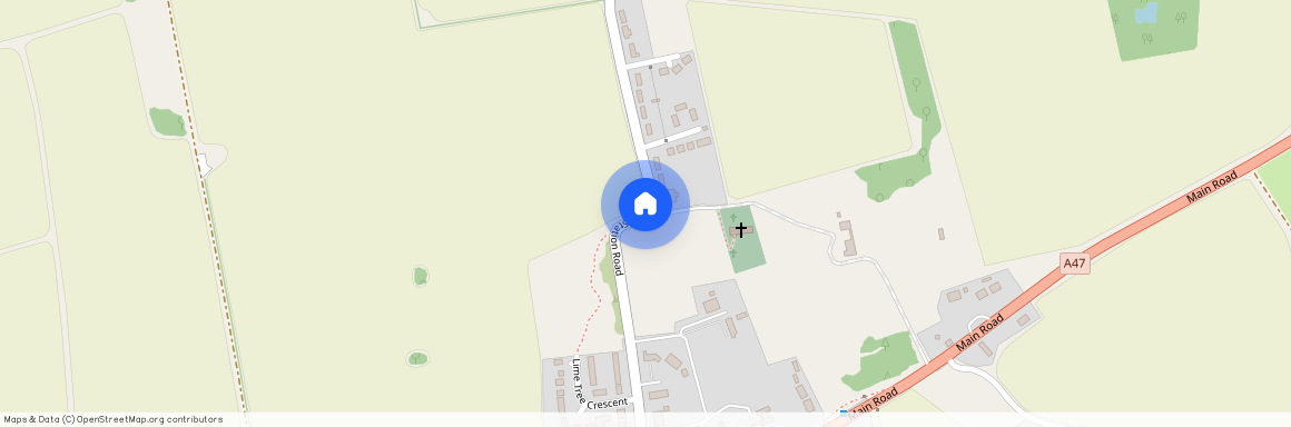 Station Road, Dereham, Little Fransham