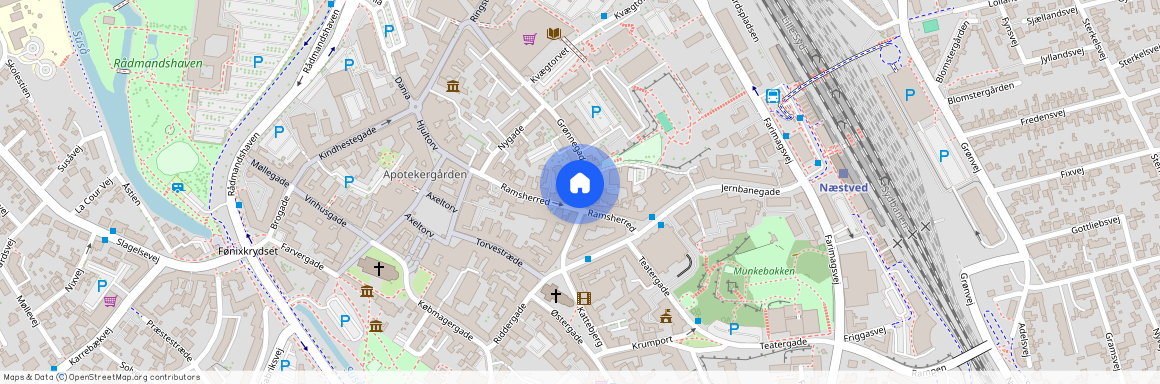 Grønnegade 1A st. th. 4700 Næstved