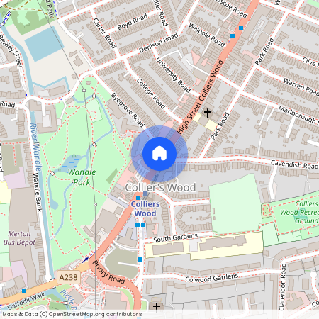 Cavendish Road, Colliers Wood, London, SW19