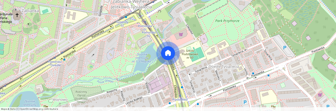 ul. Chłopska, Żabianka, Gdańsk, pomorskie