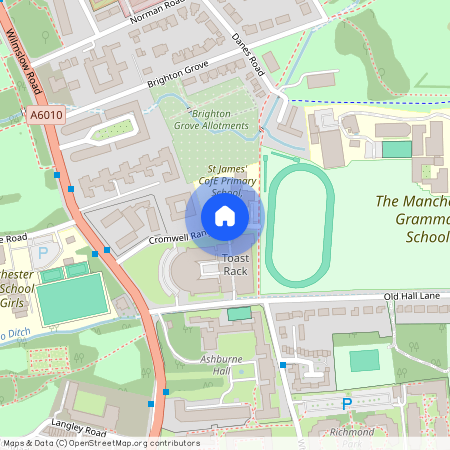 Cromwell Range, Manchester M14