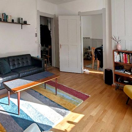 3 Zimmer-Wohnung in Zürich - Kreis 4 Aussersihl, möbliert, auf Zeit - Photo 1