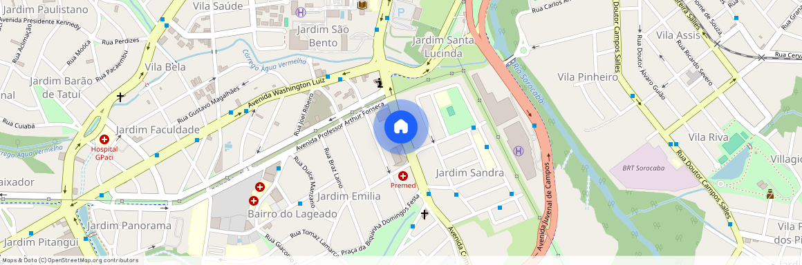 Avenida Comendador Pereira Inácio, Jardim Emilia, Sorocaba - SP, 18030, Brazil