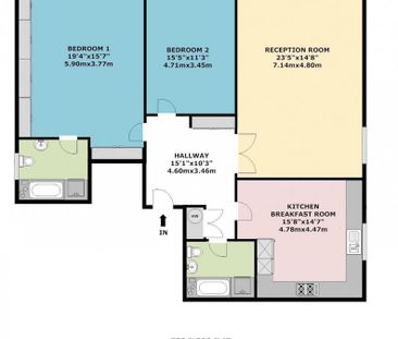 2 bedroom penthouse to rent - Photo 1