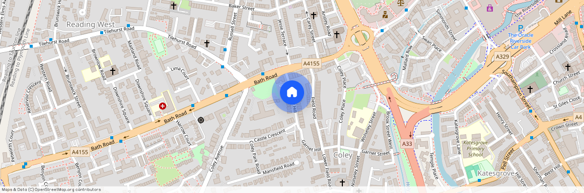 Coley Hill, Reading, Berkshire, RG1