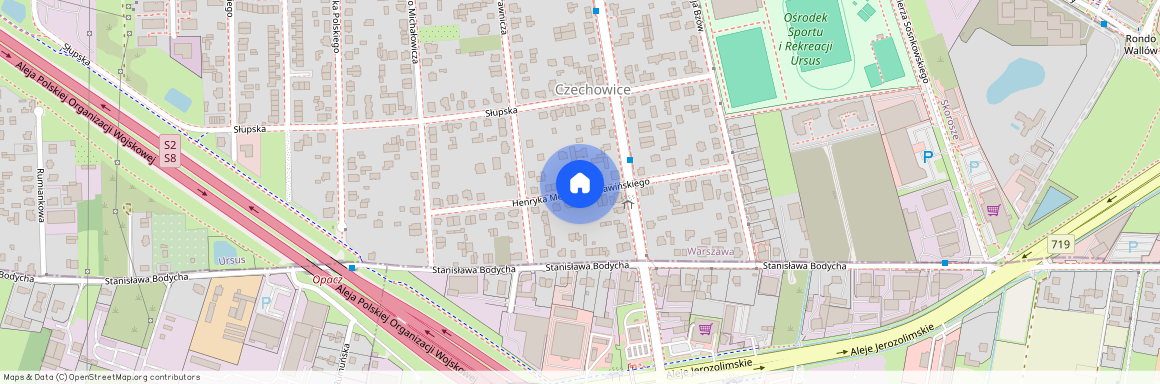 ul. Henryka Melcera-Szczawińskiego, Czechowice, Ursus, Warszawa, mazowieckie