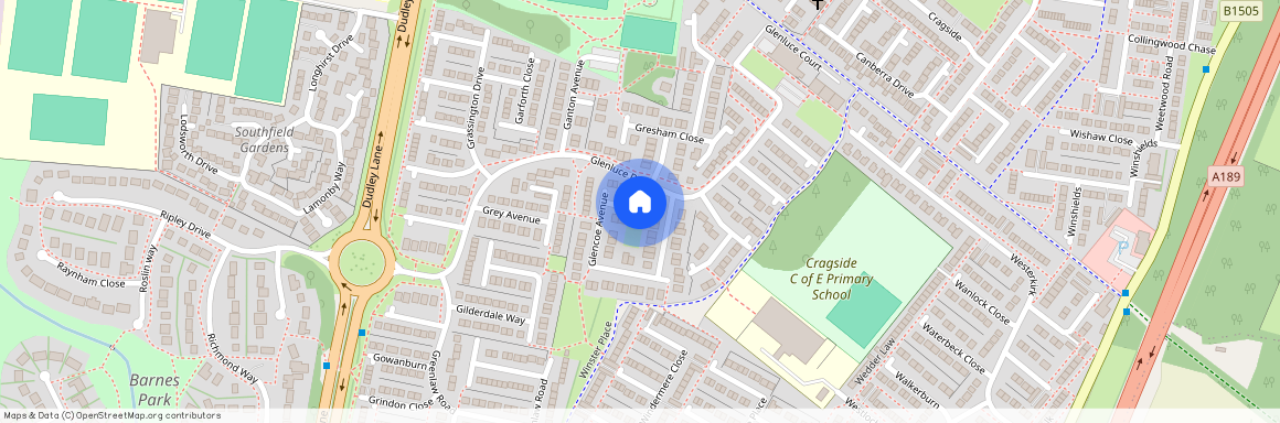 Glencoe Avenue, Southfield Green, Cramlington