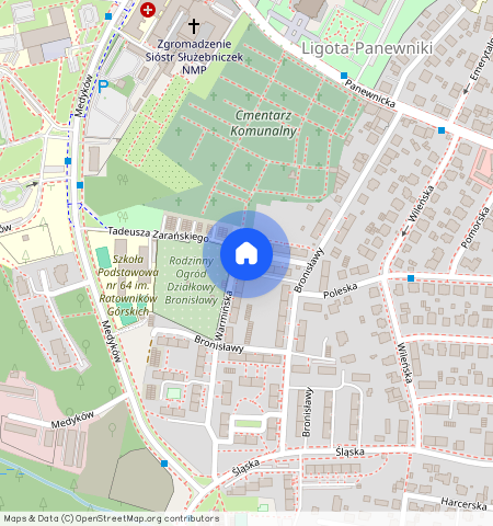 Katowice Ligota, Bronisławy