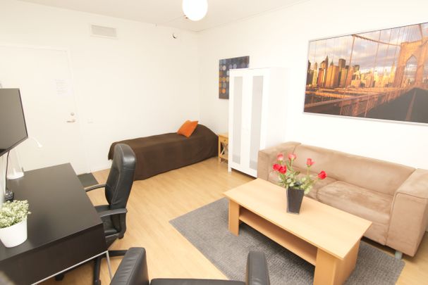 A2 Ett rum 15 m2 med gemensamt kök, dusch och wc - Photo 1