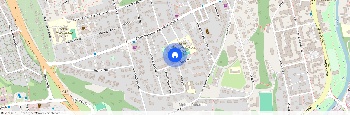 ul. Grażyny, Bielsko Południe, Bielsko-Biała, śląskie