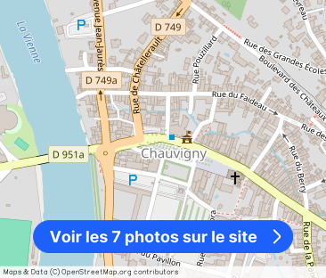 Appartement Centre de Chauvigny 68 m2 - Photo 1