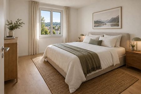 Erstvermietung Talberg-Park: 3.5-Zimmer-Wohnung mit Balkon (B10, 2. OG) - Photo 2