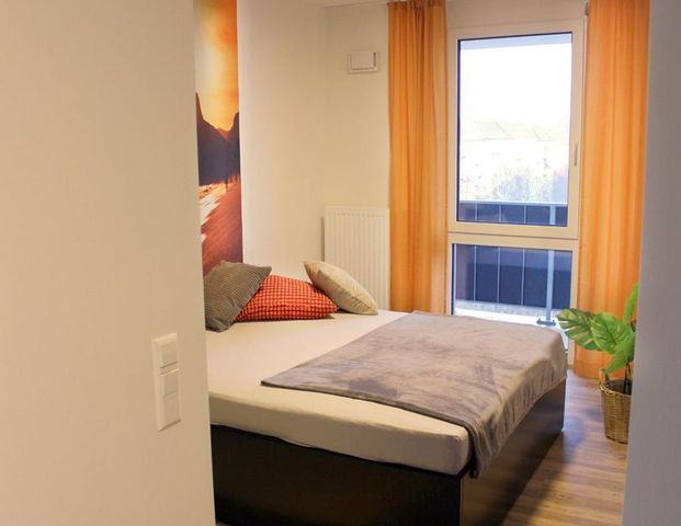 Möblierte Wohnung - Typ: Suite mit Balkon - Nur für 1 Person! - Foto 1