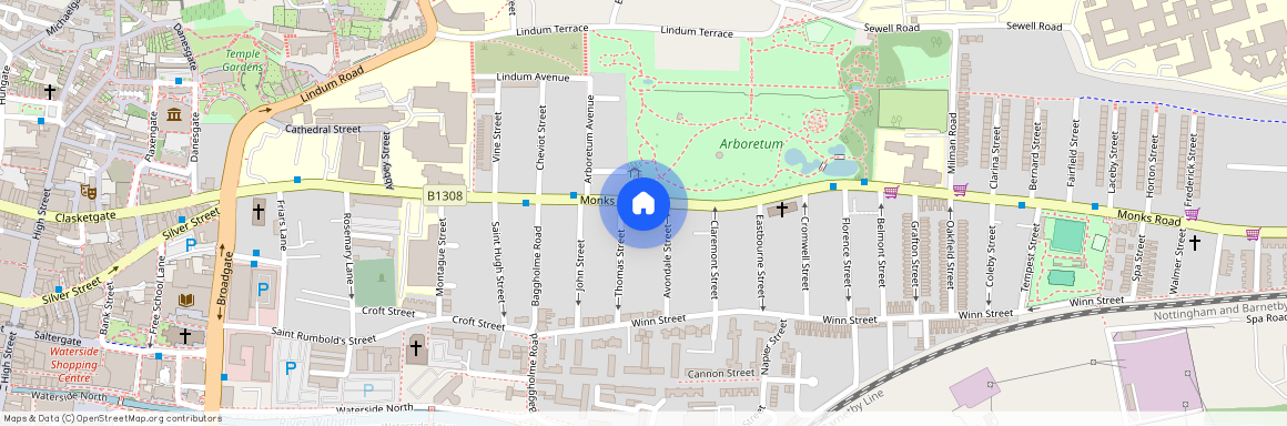 at Lincoln, 135, Monks Road LN2