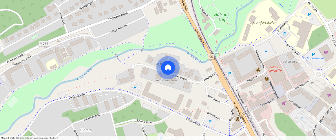 Kramfors, Gudmundrå Distrikt, Västernorrland, Strandgatan 16