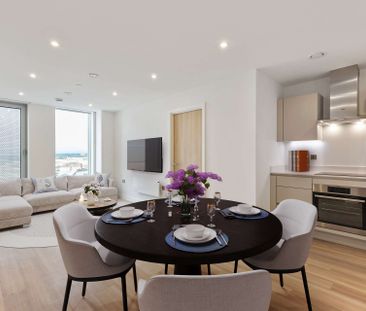 Modern 2-bed apartment in bustling city centre. Features contemporary design, balcony, and gym access. Perfect for urban professionals. Enquire today - Photo 1