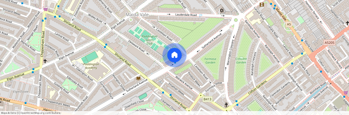 Sutherland Avenue, Maida Vale, W9