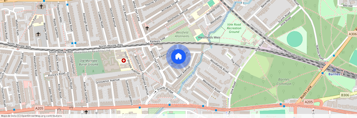 Rosslyn Avenue, Barnes, SW13