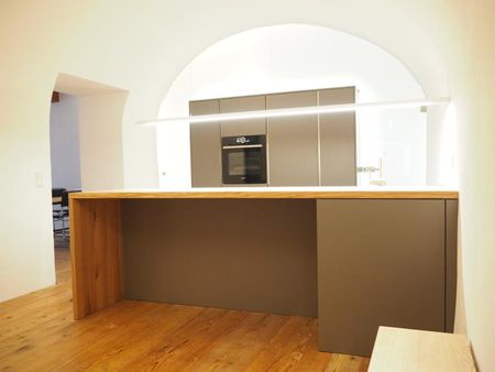 Wohnatelier in Ottensheim Zentrum, direkt an der Donaupromenade! 82 m² WNFL, Küche inkl. Geräte möbliert! Inkl. Terrasse vorm Haus! - Foto 4