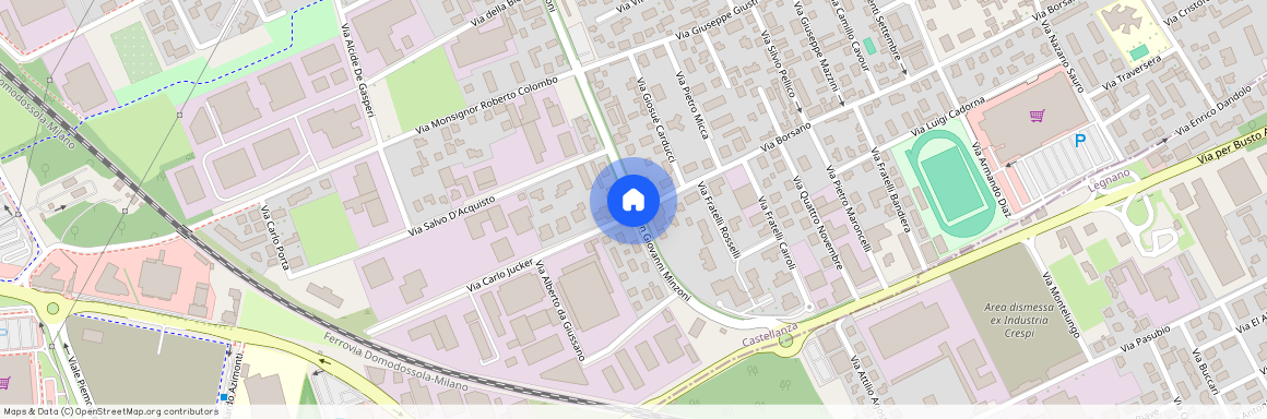 via ponchiroli, 10, Castellanza