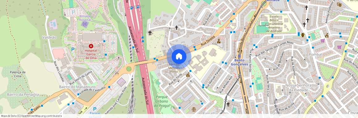 Almada, Cova da Piedade, Pragal e Cacilhas, Distrito de Setúbal