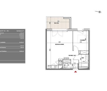 Location Appartement 2 pièces 45m² QUINT FONSEGRIVES 31130 - Photo 2