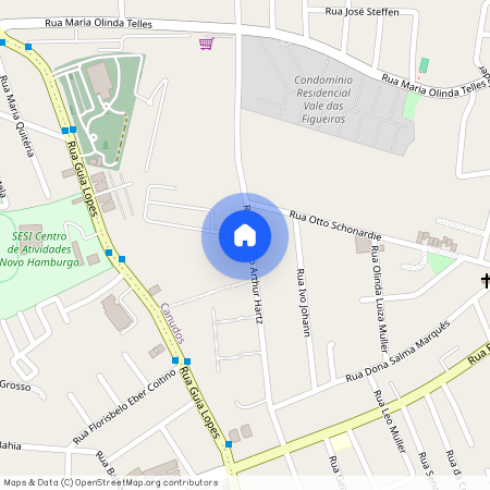 Rua, OSWALDO ARTHUR HARTZ, 400, Canudos, Novo Hamburgo