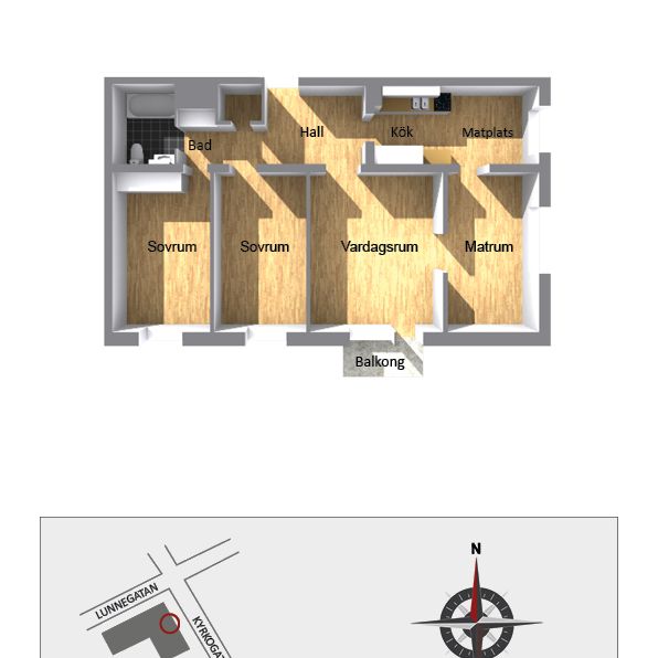 Kyrkogatan 8 A - Photo 2