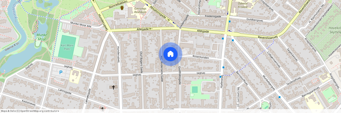 Godthåbsgade 25B st. th., 5000 Odense C