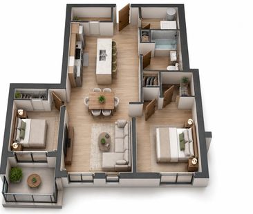 Appartement Salaberry-de-Valleyfield � Louer - Photo 3