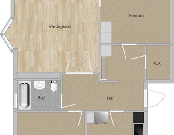 Fredsgatan 3C - Foto 1