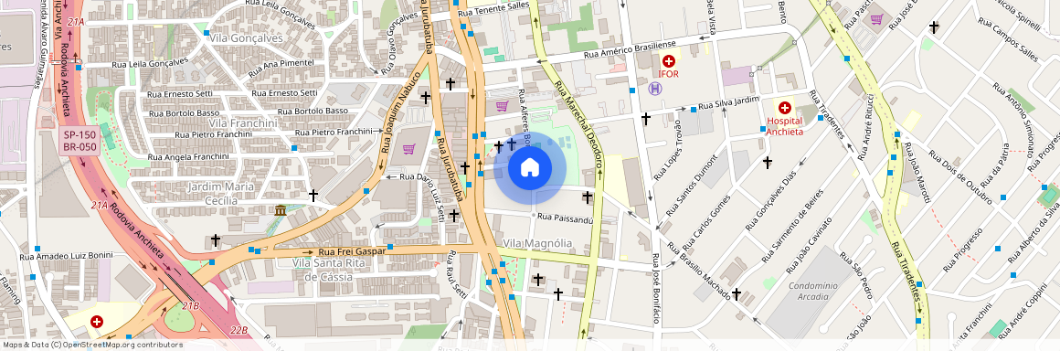 Rua Alferes Bonilha, Centro, São Bernardo do Campo, SP, 09721230