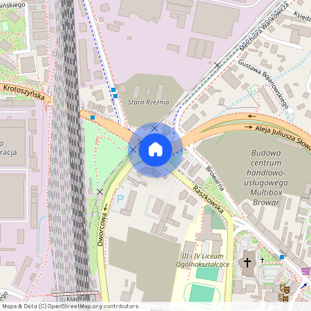 ul. Raszkowska, Ostrów Wielkopolski, ostrowski, wielkopolskie