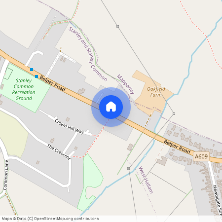 Belper Road, Stanley Common, Ilkeston, Derbyshire, DE7 6FP