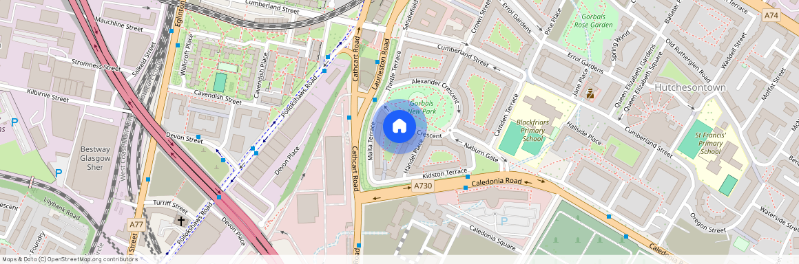 Southside Crescent, Glasgow, G5