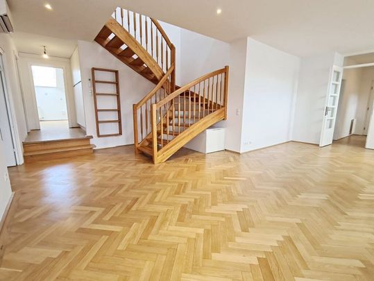 TOPLAGE, BÖRSE-NÄHE, klimatisierte 157 m2 Maisonette mit 18 m2 Terrasse, 4 Zimmer, Küche, Wintergarten, 2 Bäder, Zelinkagasse - Foto 1