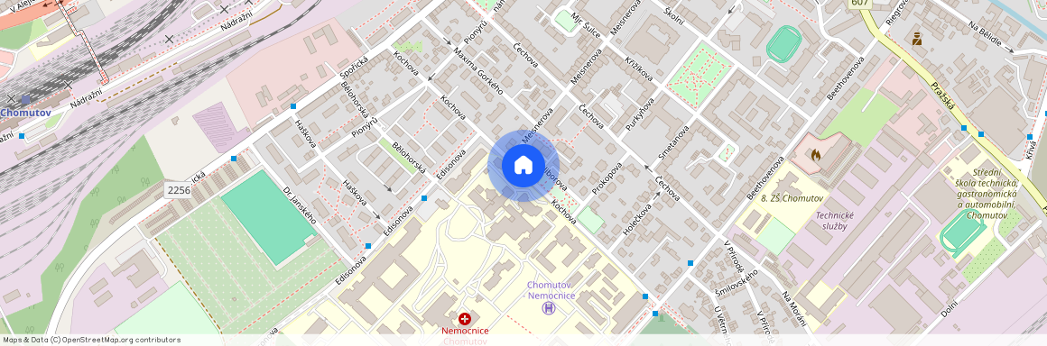 Kochova, Chomutov - Chomutov I, Ústecký kraj