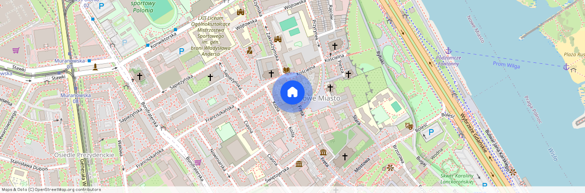 ul. Freta, Nowe Miasto, Śródmieście, Warszawa, mazowieckie
