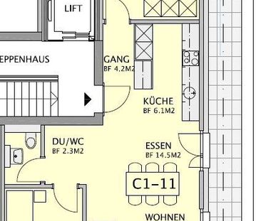 Topmoderne 3.5-Zimmer-Attika-Wohnung in Boll - Photo 1