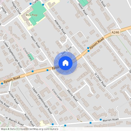 Epsom Road, Guildford, Surrey, GU1