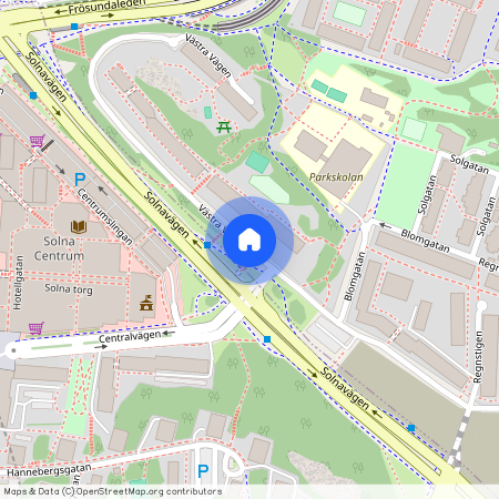 Västra Vägen, Solna