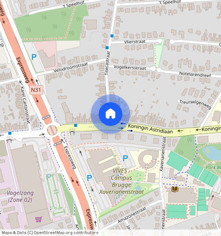 Titecastraat **, kamer 201, 8200, Brugge (St Michiels)