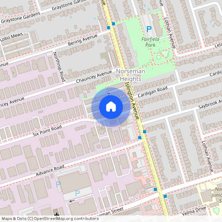 122 Six Point Road, Toronto