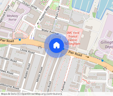 3 bed to rent in Pier Road, Gillingham, ME7 - Photo 1