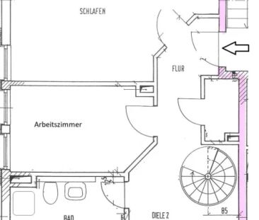 Naturnahe helle Maisonette Wohnung Fürth - Dambach / Wohnung mieten - Photo 6