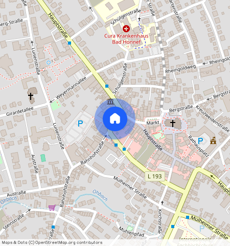 53604 Bad Honnef–Zentrum