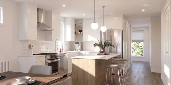 Magnifique 5 1/2 Lumineux Style Condo - Photo 3