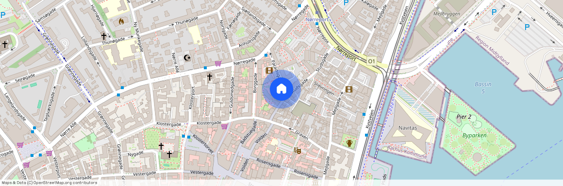 Paradisgade 1H, st.., 8000 Aarhus C