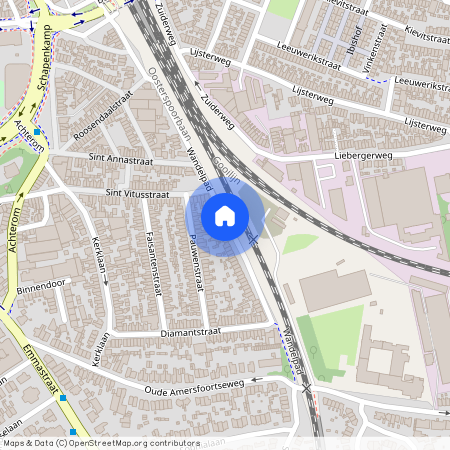 Sint Vitusbuurt, 1211 GP, Wandelpad, Hilversum