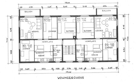 "helle moderne 4.5-Zimmer-Wohnung mit sonnigem Balkon an ruhiger Lage" - Photo 5
